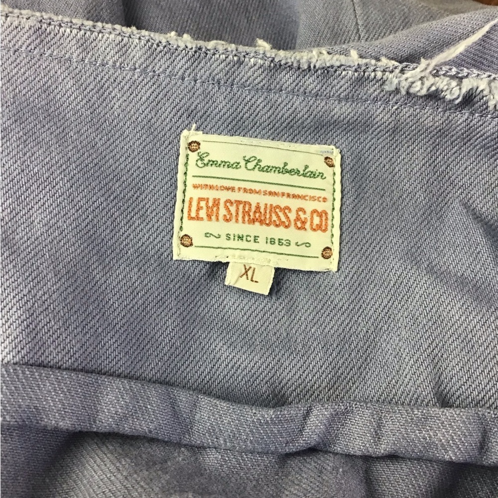 LEVI'S® X EMMA CHAMBERLAIN MIDI SKIRT Denim Size XL - Picture 10 of 15